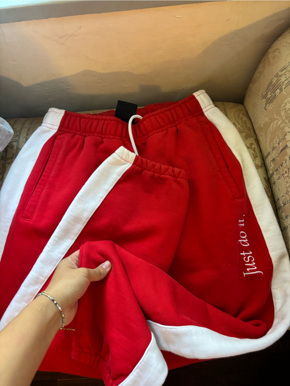 VINTAGE nike sweat pants